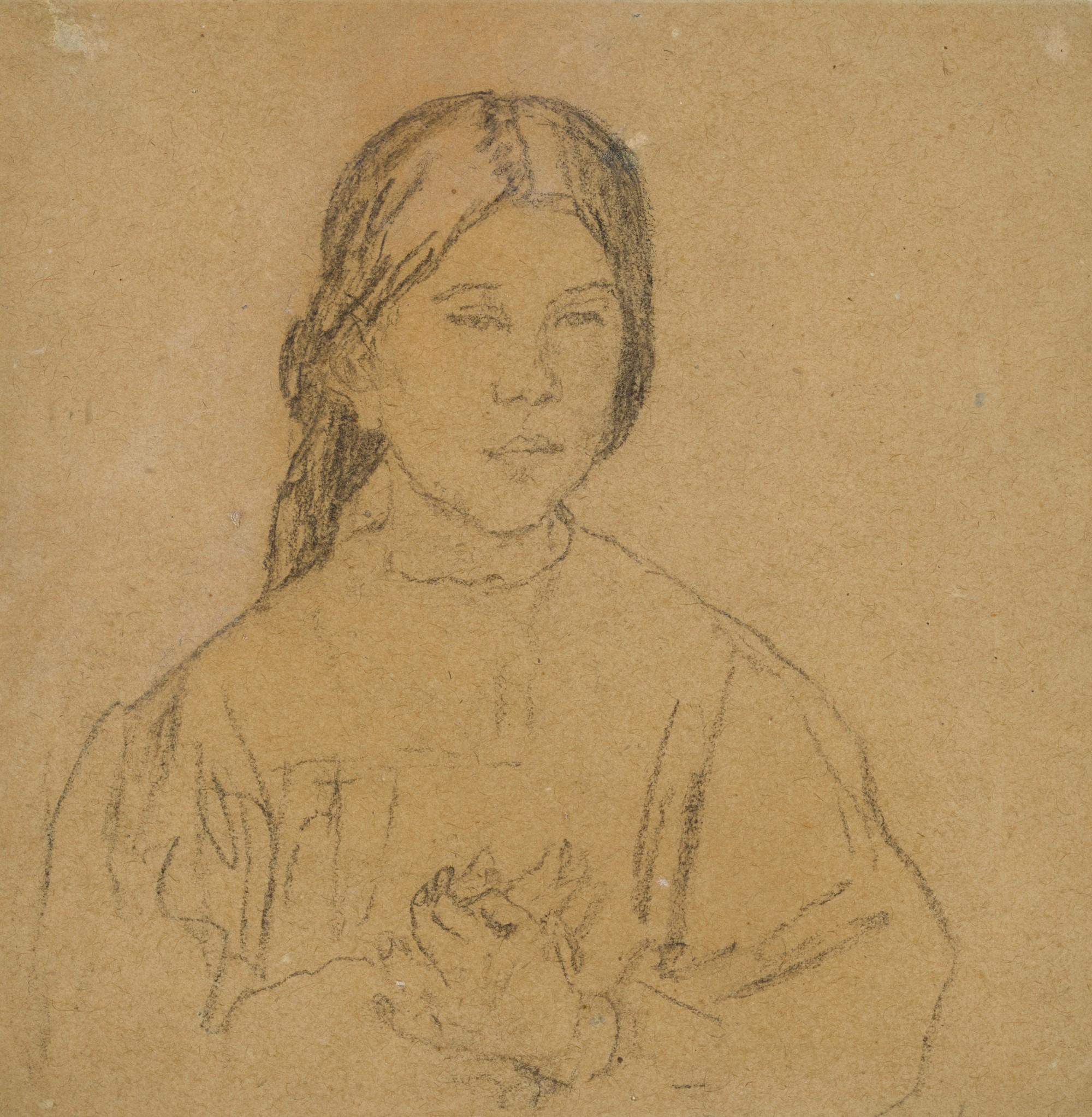 Gwen John - Child Posing (Marie Hamonet)
