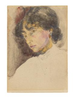 Gwen John - Head Study of a Girl