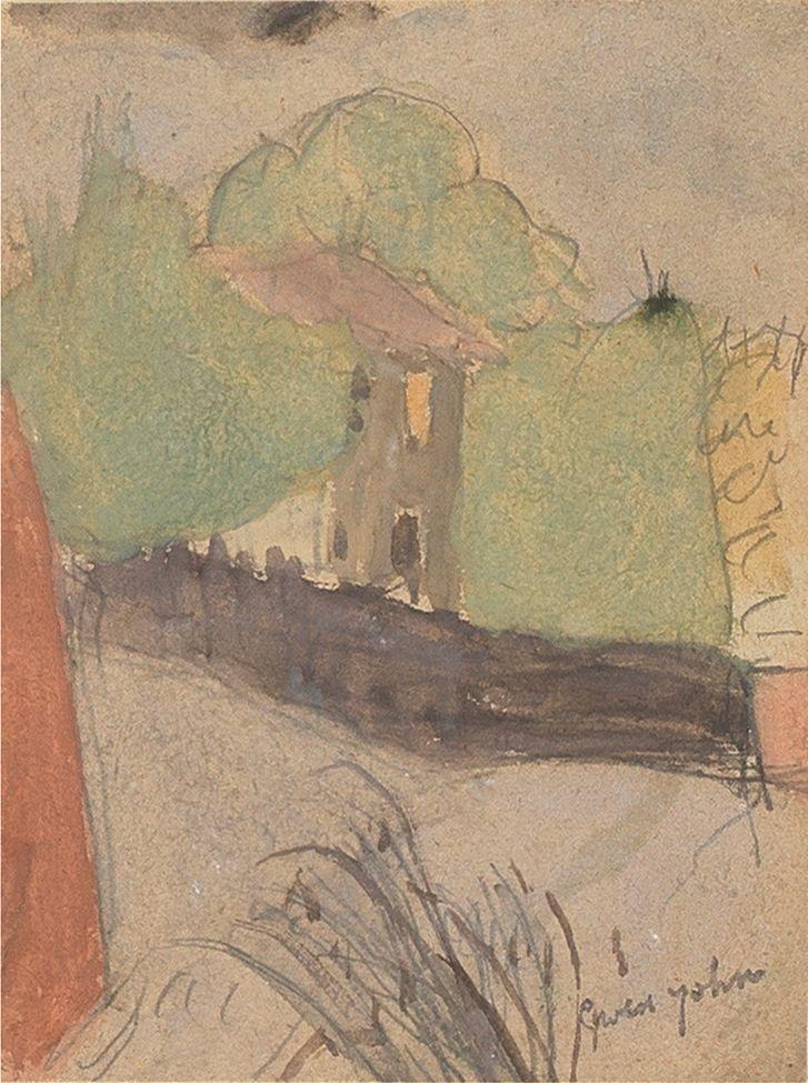 Gwen John - House in Trees