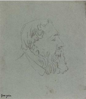 Gwen John - Portrait of Auguste Rodin