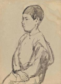 Gwen John - Seated Boy