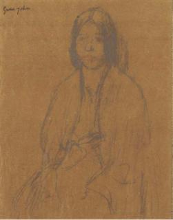 Gwen John - Seated Girl