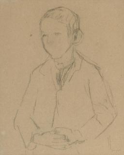 Gwen John - Study of a boy