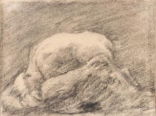 Gwen John - Study of Rodin\'s Danaid