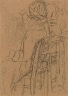 Gwen John - Two Girls Seated in Church