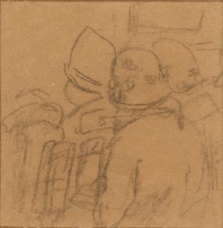 Gwen John - Women seated in church