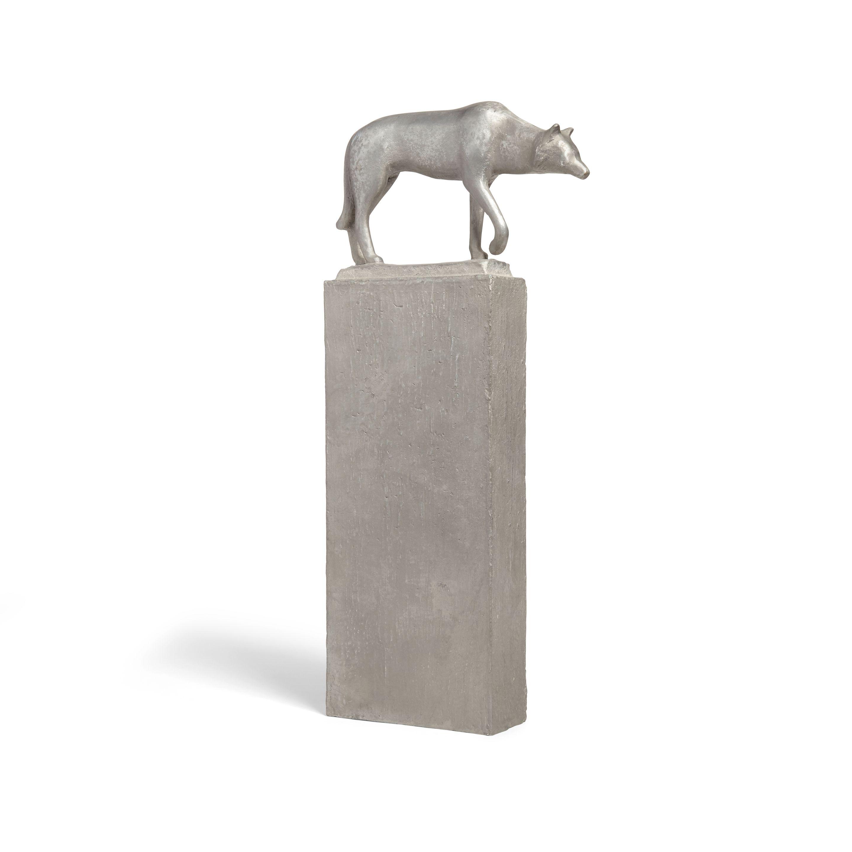 Gwynn Murrill - Wolf on Short Base, circa 1987