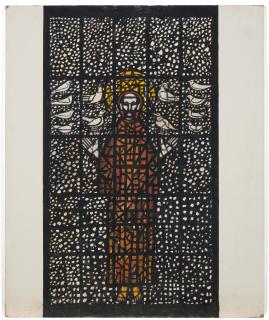 Gyorgy Kepes - Stained Glass studies - 16 panels