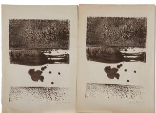 Gyorgy Kepes - Two Abstract Compositons