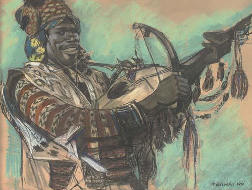 Gyula Tornai - A street musician