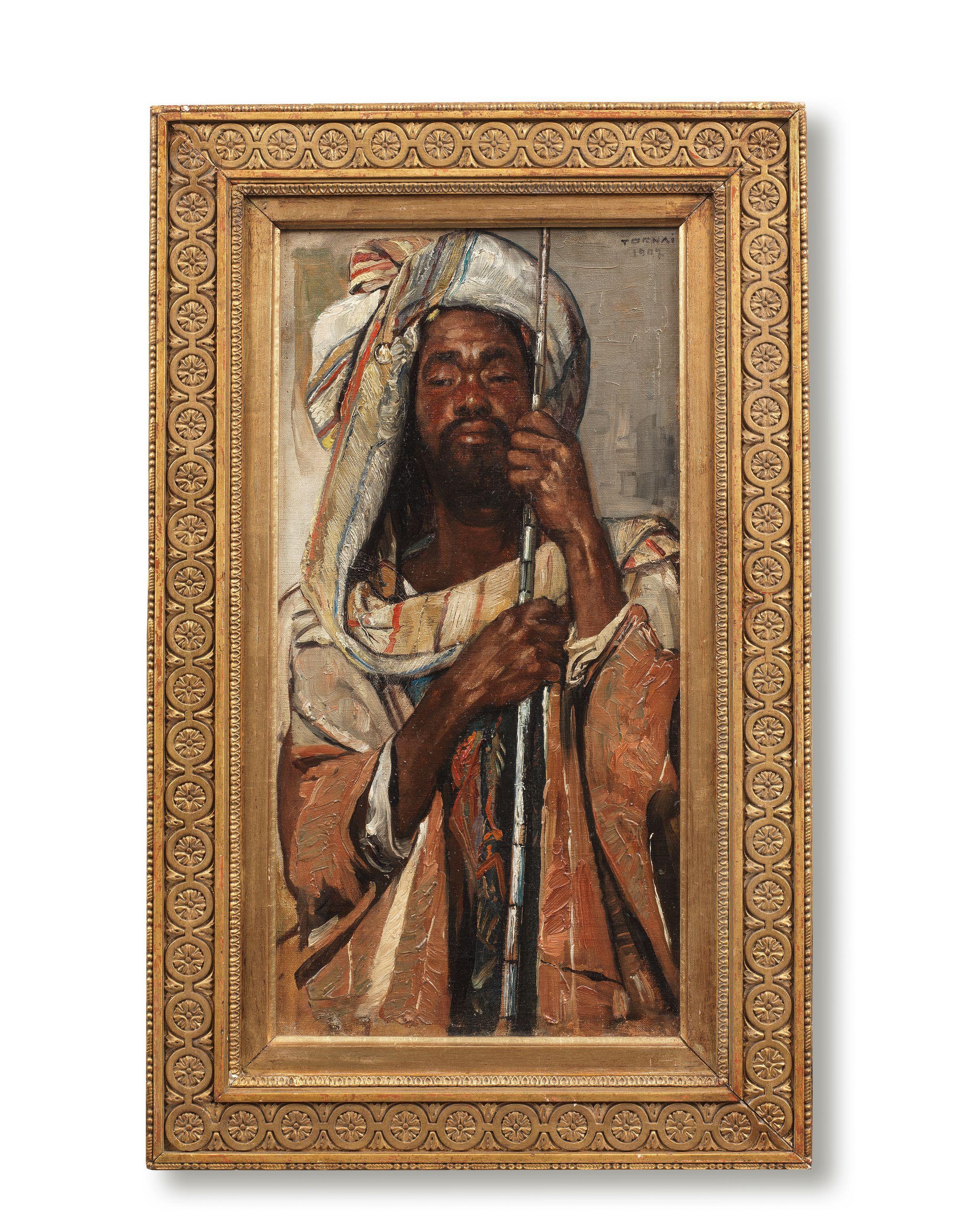 Gyula Tornai - North African guard