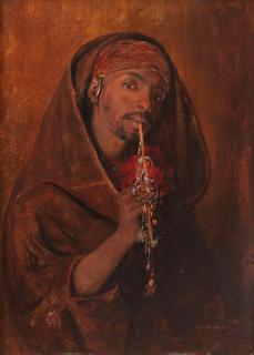 Gyula Tornai - The smoker