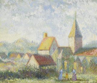 H. Claude Pissarro - La Tour De Malmont