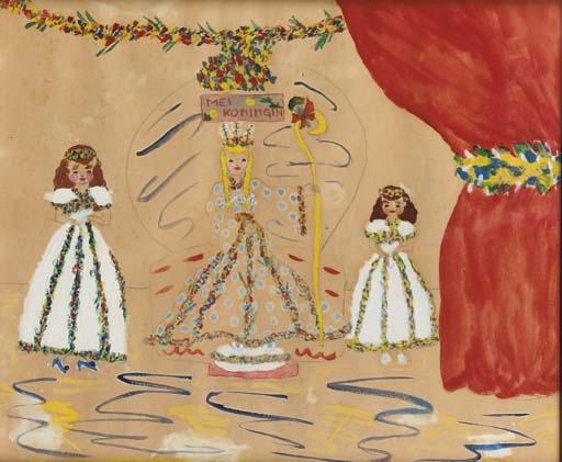 H.M. Beatrix van Oranje-Nassau, Queen of the Netherlands - Meikoningin - May Queen