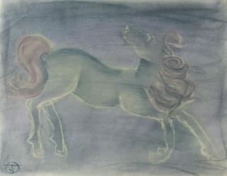 H.M. Beatrix van Oranje-Nassau - A horse