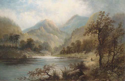 H. Williams - A Highland landscape