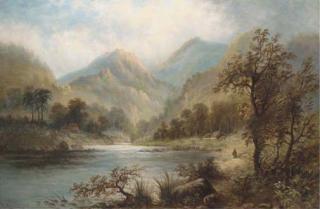 H. Williams - A Highland landscape