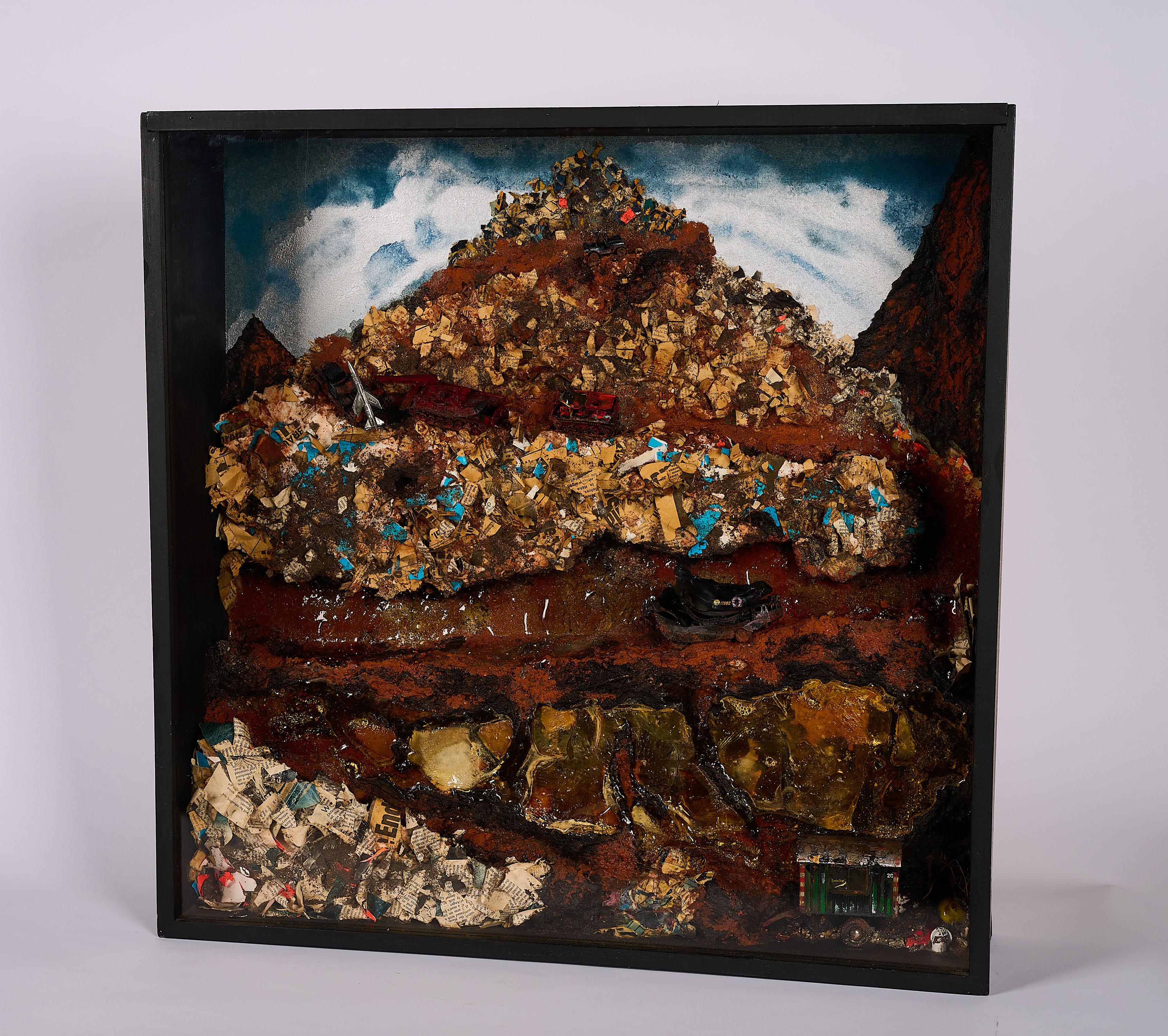 Ha Schult - Bezeichnung: Bezeichnet, datiert, betitelt und signiert verso: Oeuvre No: 0.155 Entstehungsjahr 1972 April Mai Juni \