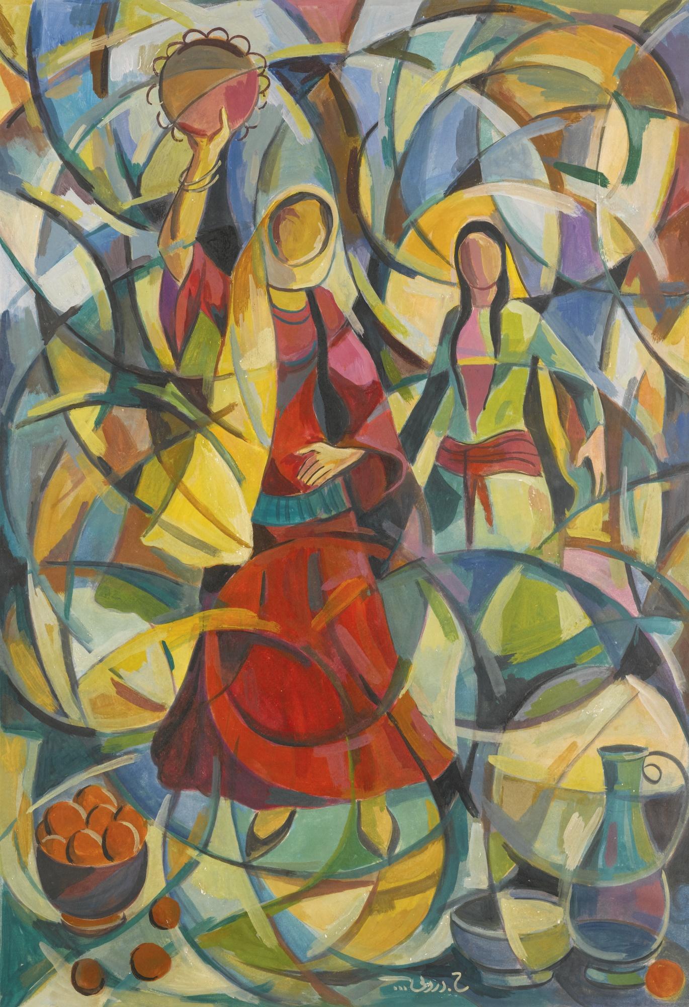 Hafiz Droubi - Iraqi untitled 