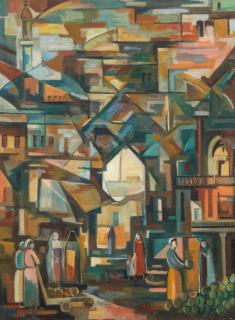 Hafiz Drubi - Market Scene