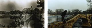 Hai Bo - The Bridge (Diptych)