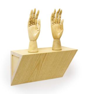 Haim Steinbach - Untitled (female mannequin right hands)