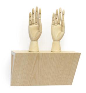 Haim Steinbach - Untitled (Female Mannequin\'s Right Hands)