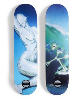 Hajime Sorayama - Mermaid & Surfer