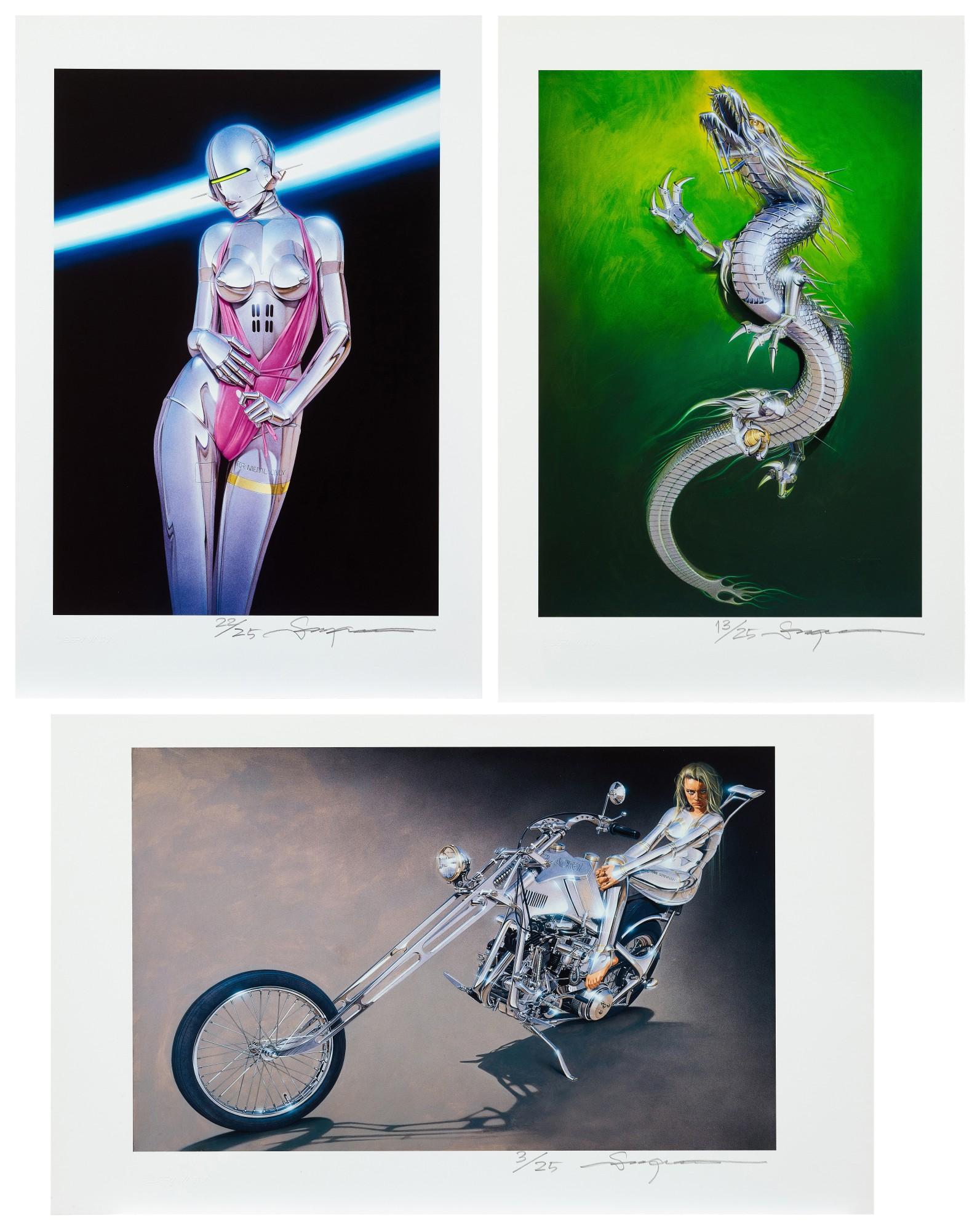 Hajime Sorayama - Untitled (Set of Three)