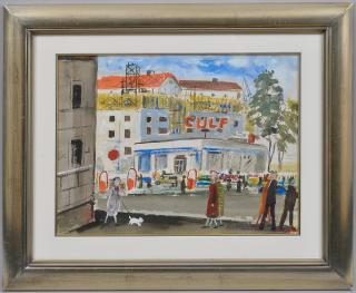 Håkan Brunberg - Gatuvy Från Helsingfors