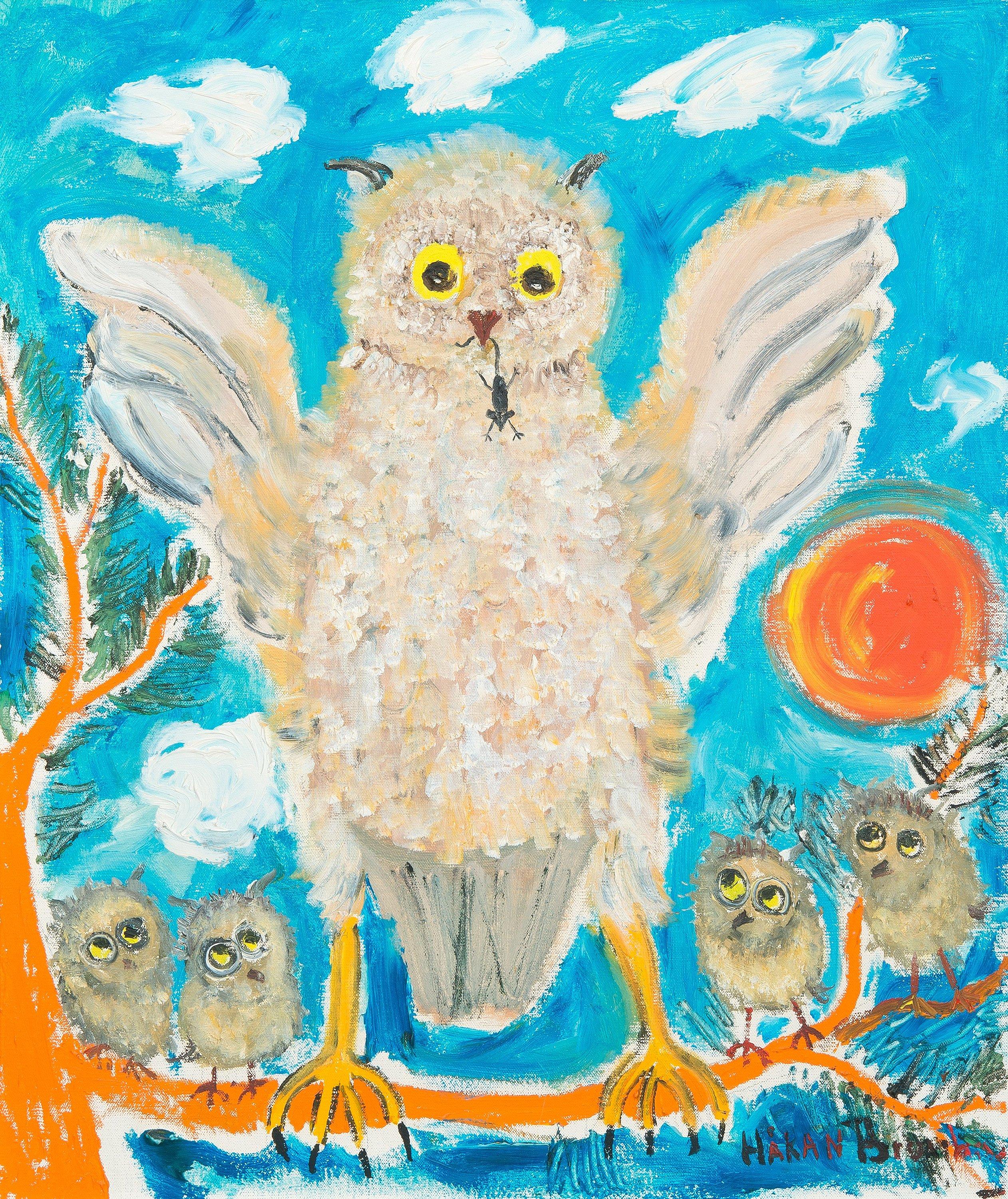 Håkan Brunberg - The Owl Family.