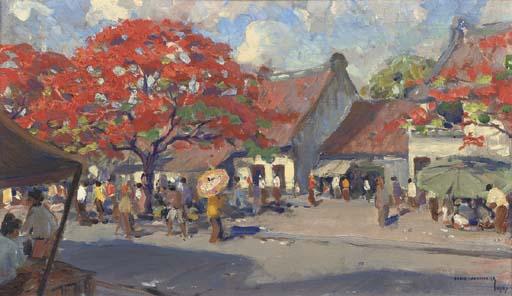 Hal Wichers - A sunny day at the market
