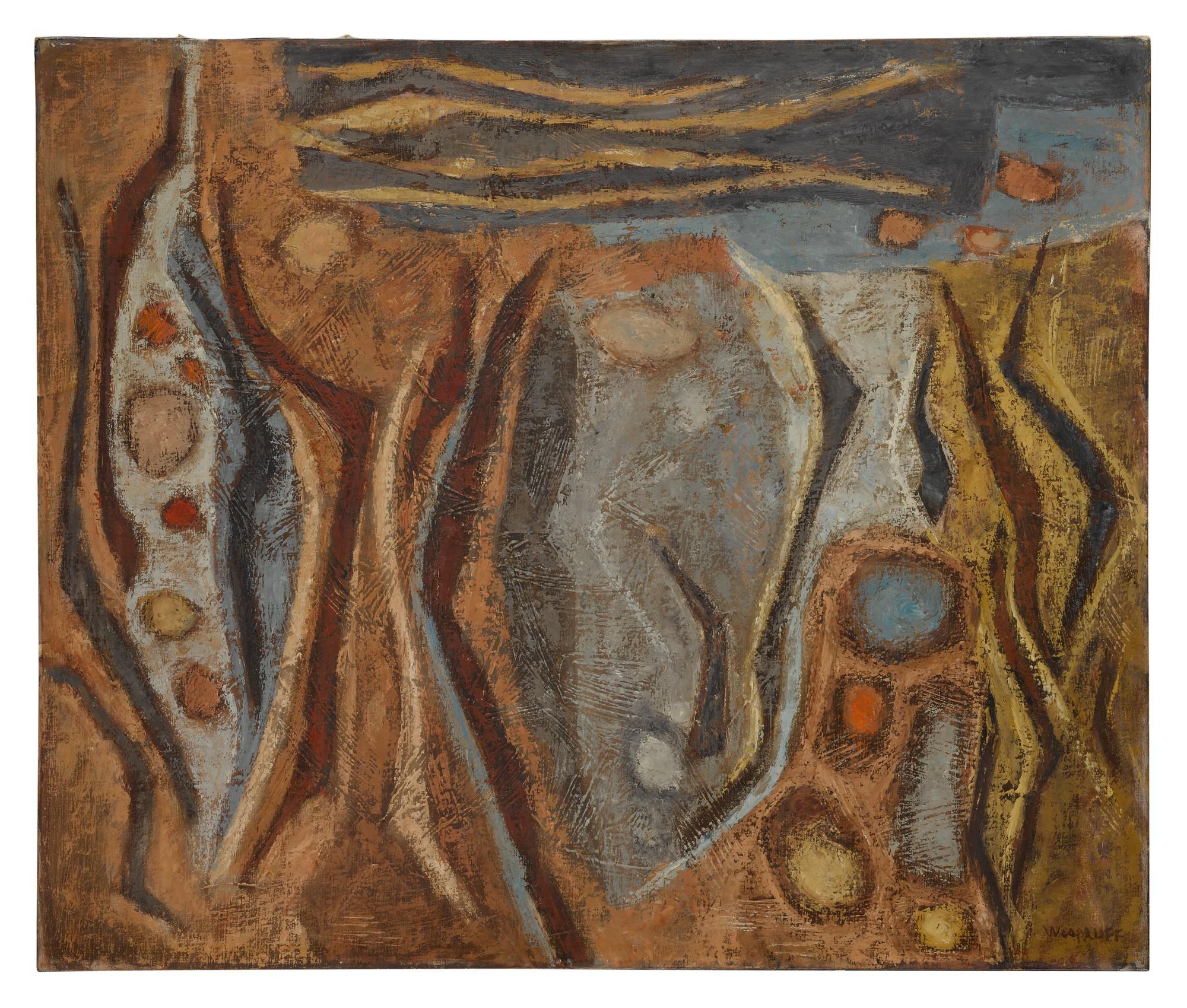 Hale Aspacio Woodruff - Untitled (Abstract)