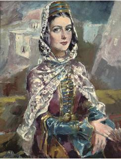 Halil-Bey Mussaijassul - Tcherkesse woman