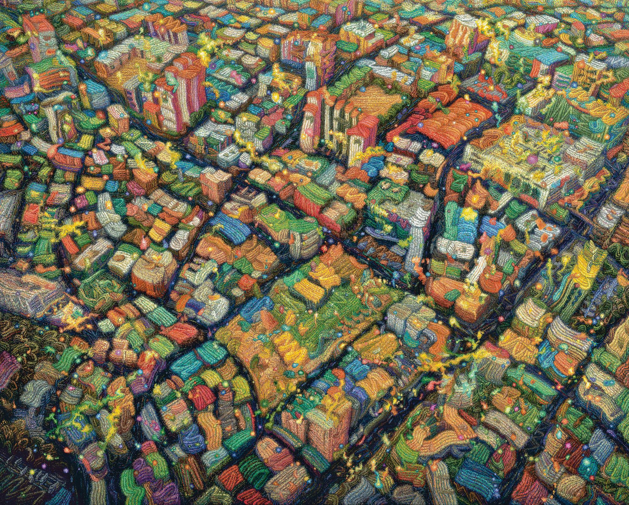 Ham Myung Su - City scape