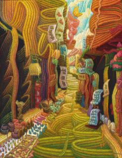 Ham Myung Su - Cityscape - An Alley