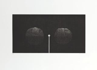 Hamaguchi Yozo - Almost symmetric Knitting needle Three poplars