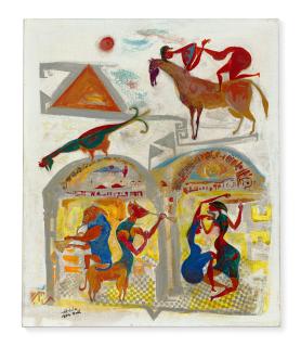 Hamed Nada - Untitled (Dance near the Pyramids)