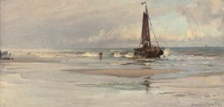 Hamilton McCallum - A Fishing Boat Pushing Out To Sea