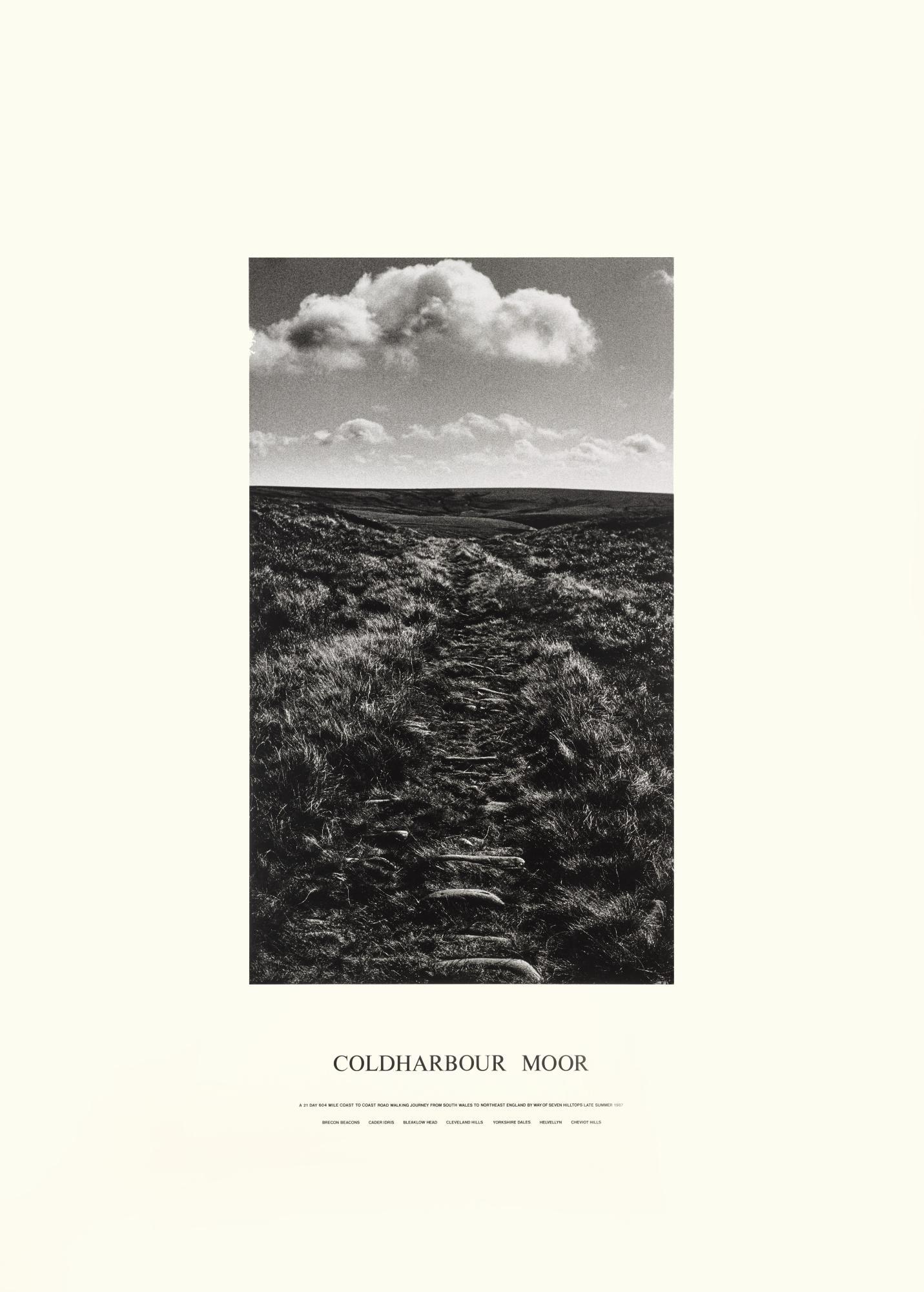 Hamish Fulton - Coldharbour Moor, 1987