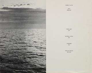 Hamish Fulton - Crossing the English Channel