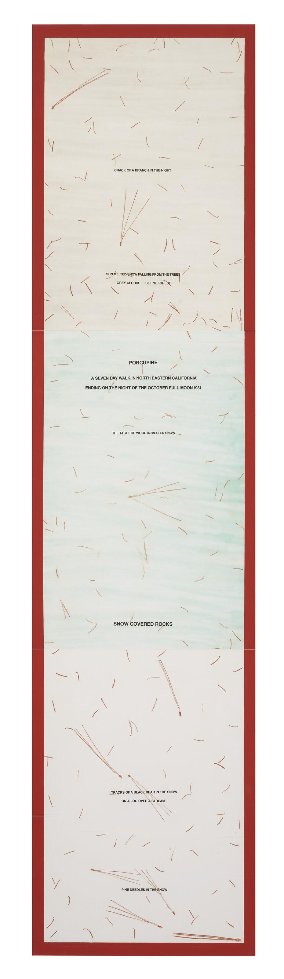 Hamish Fulton - Porcupine