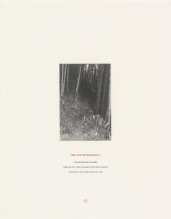 Hamish Fulton - The Path To Byakugo Ji