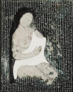 Han Kisuk - Mother and child, 1973