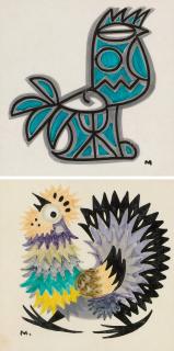 Han Meilin - Two Chickens