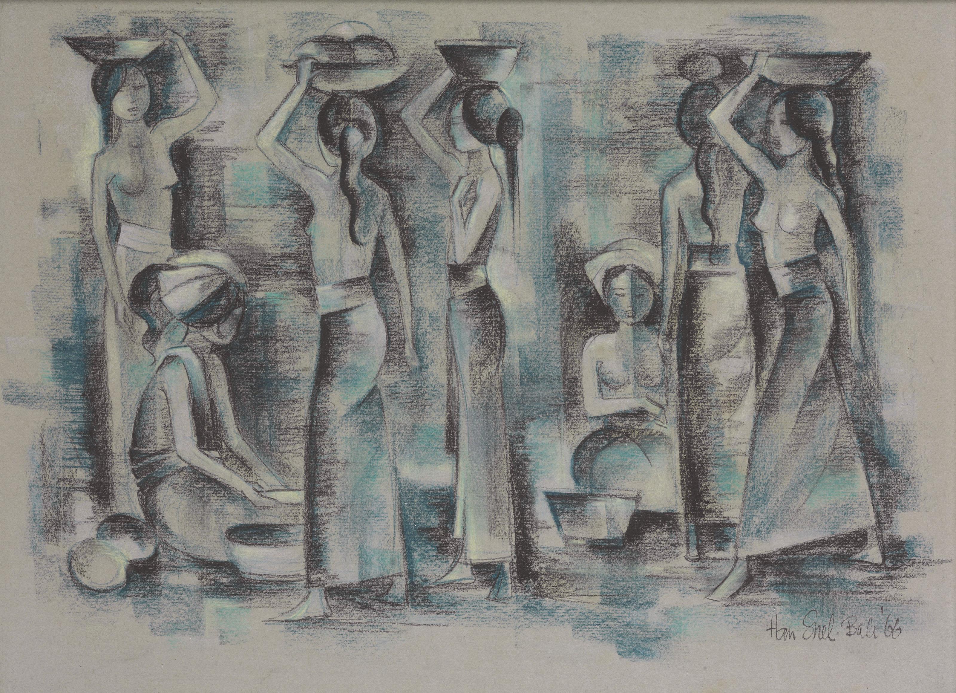 Han Snel - Balinese Ladies