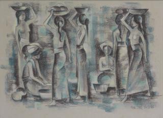 Han Snel - Balinese Ladies