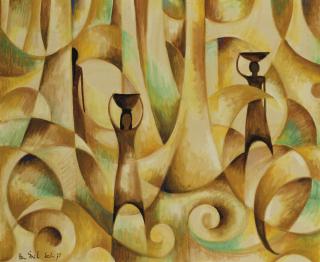 Han Snel - Market Scene