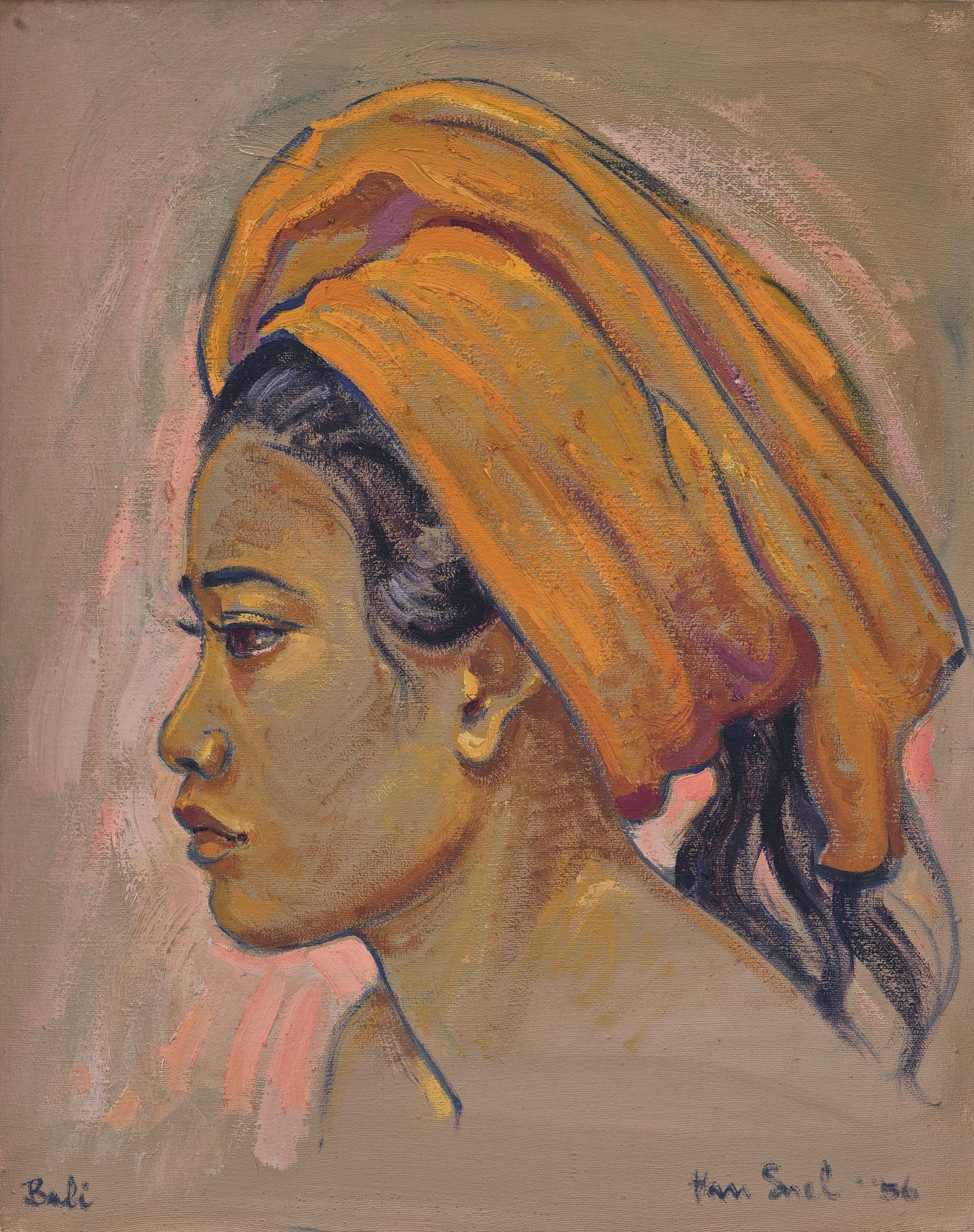 Han Snel - Portrait Of A Balinese Woman