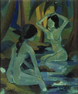 Han Snel - Women bathing